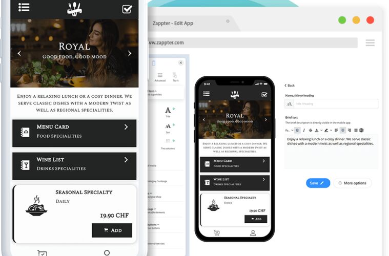 Restaurant App-Making Platforms