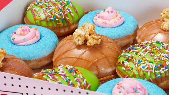 Carnival-Themed Donut Menus