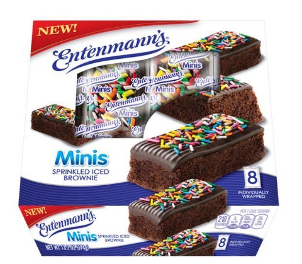 Miniature Iced Brownies