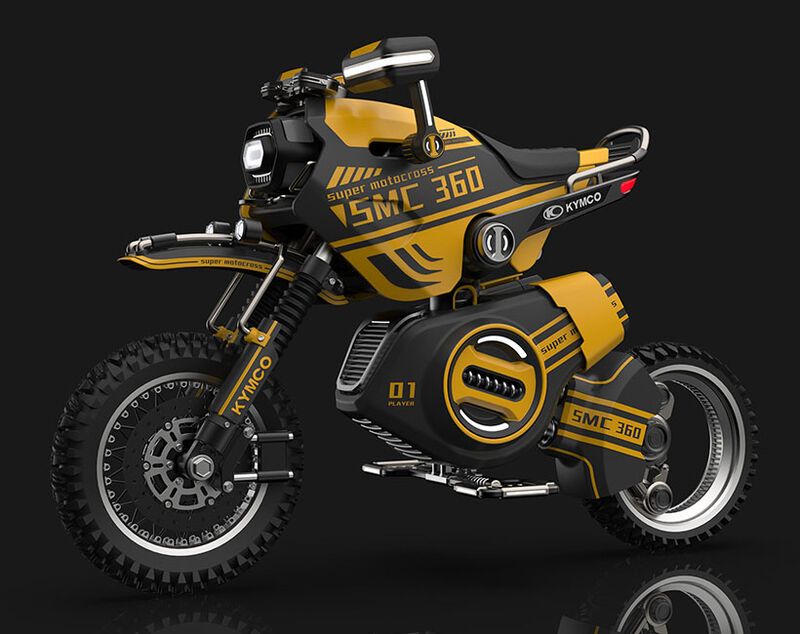 Rugged Off-Road Motorcycle Designs