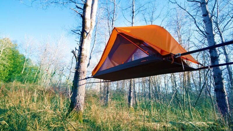 Supportive Aerial Camping Tents