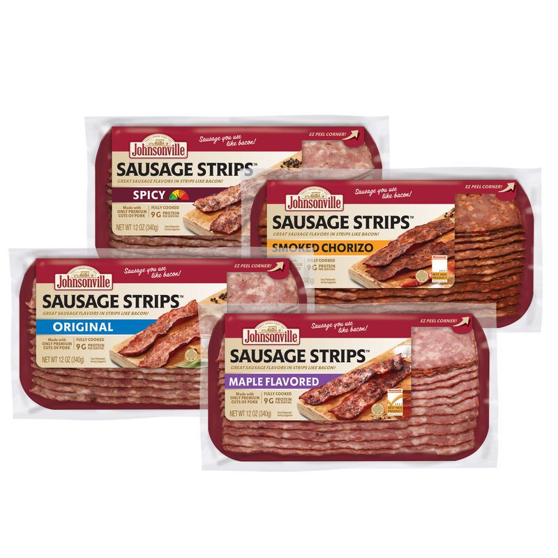 Bacon-Style Sausage Strips