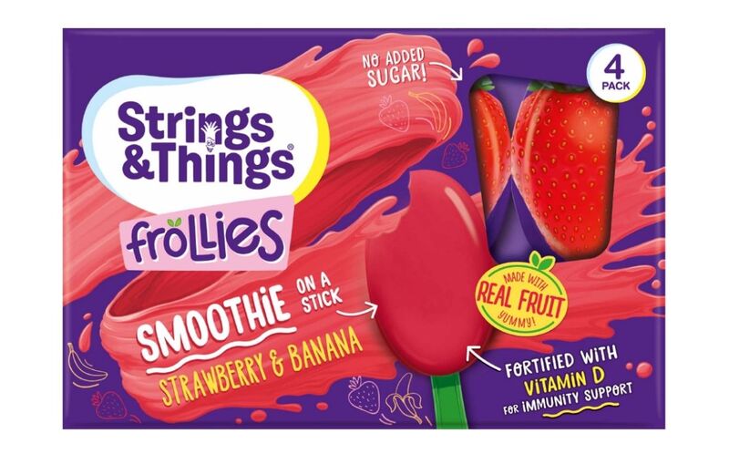Frozen Smoothie Sticks