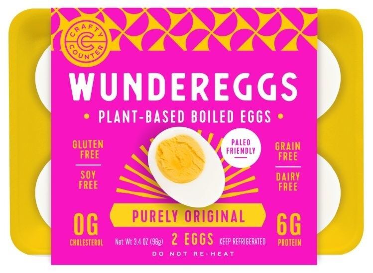 Plant-Based Boiled Eggs