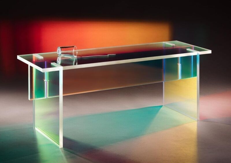 Dual-Purpose Plexiglass Furniture