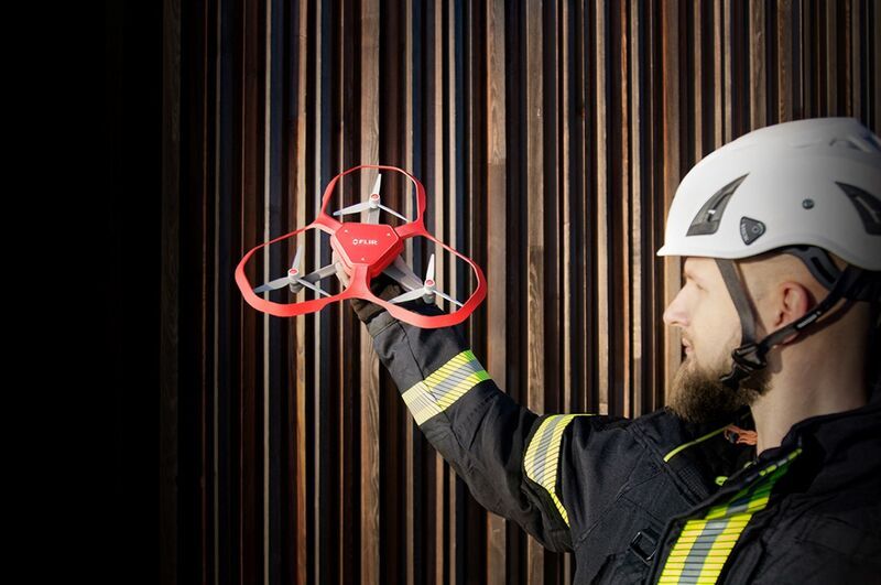 Thermal Imaging Firefighting Drones