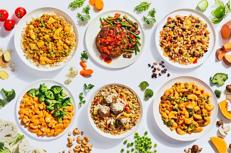 Plant-Based Meal Lines : Purely Plant