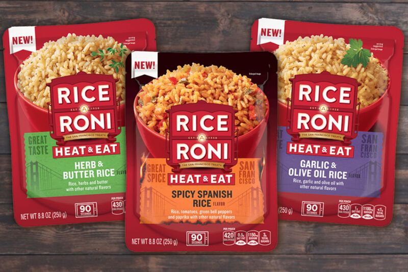 Microwaveable Rice Blends