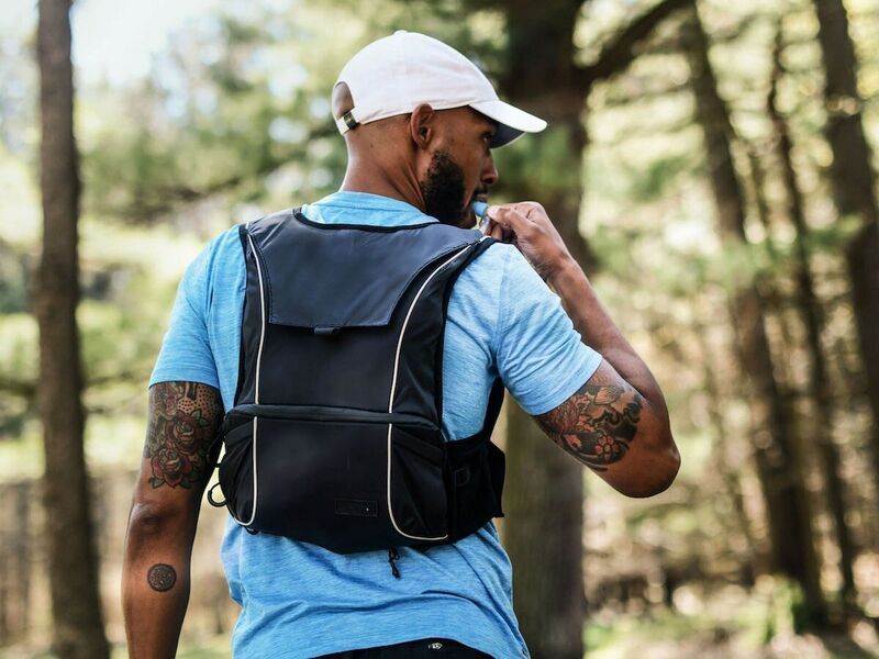 Contoured Wearable Hydration Packs : The Stealth Hydration Pack
