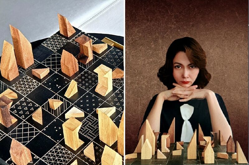 Cityscape-Designed Chessboards