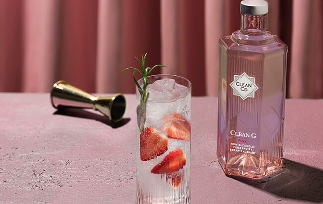 Non-Alcoholic Pink Gins