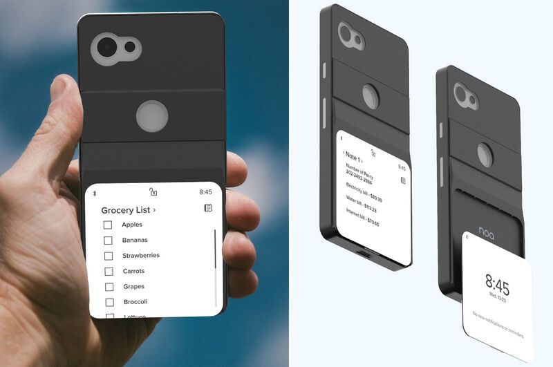 AI-Enabled E-Ink Smartphone Cases