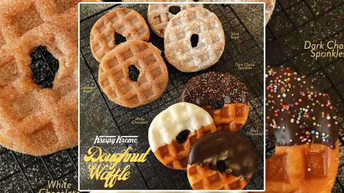 Waffle-Inspired Doughnuts