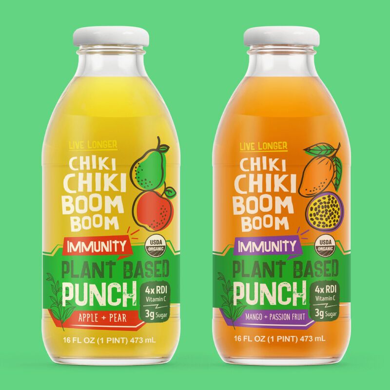 Organic Plant-Based Punches