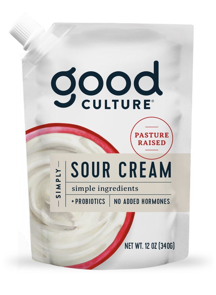 Squeezable Sour Cream Pouches