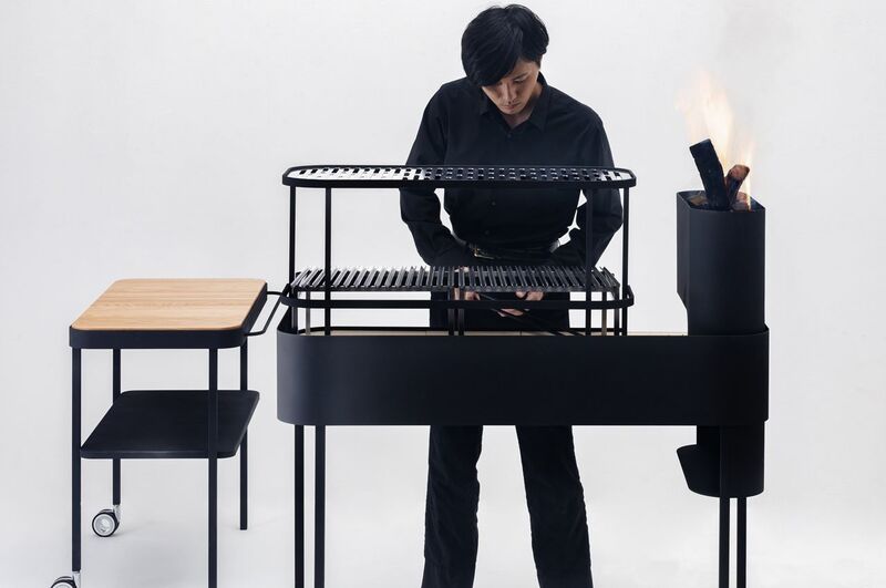 Minimalist Wood-Fired BBQs
