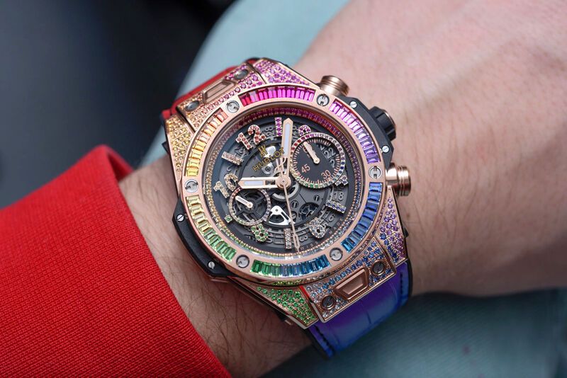 Ultra-Luxe Rainbow Timepieces