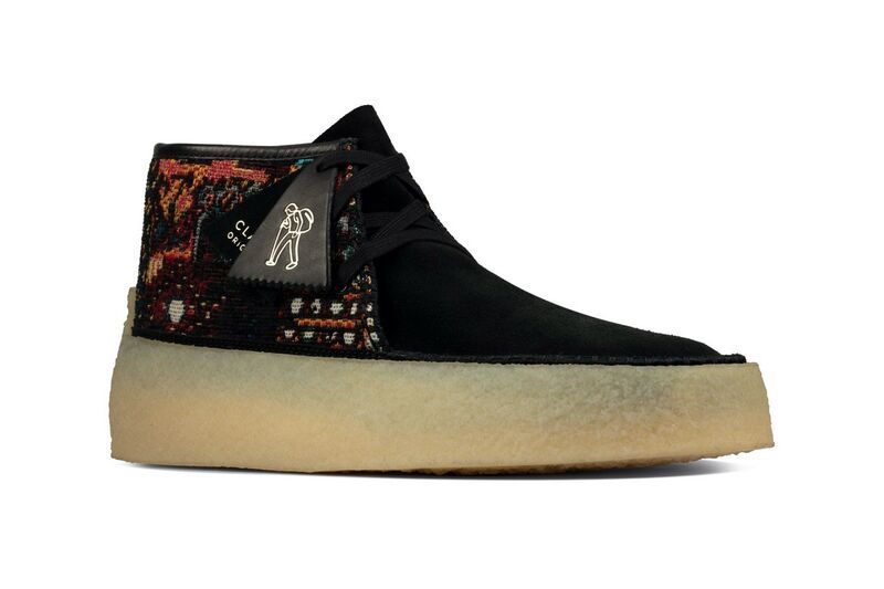 Tapestry-Clad Moccasin Boots