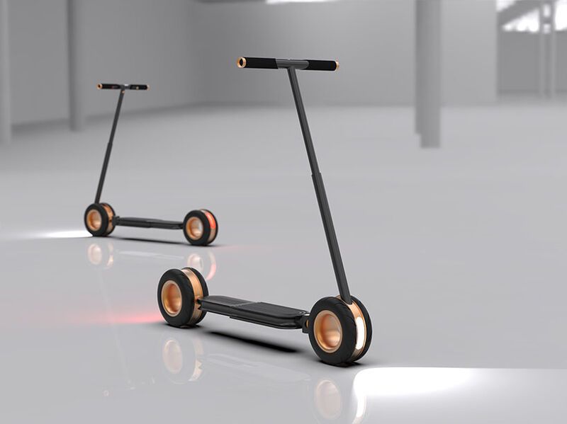 Haute Hubless Scooter Designs