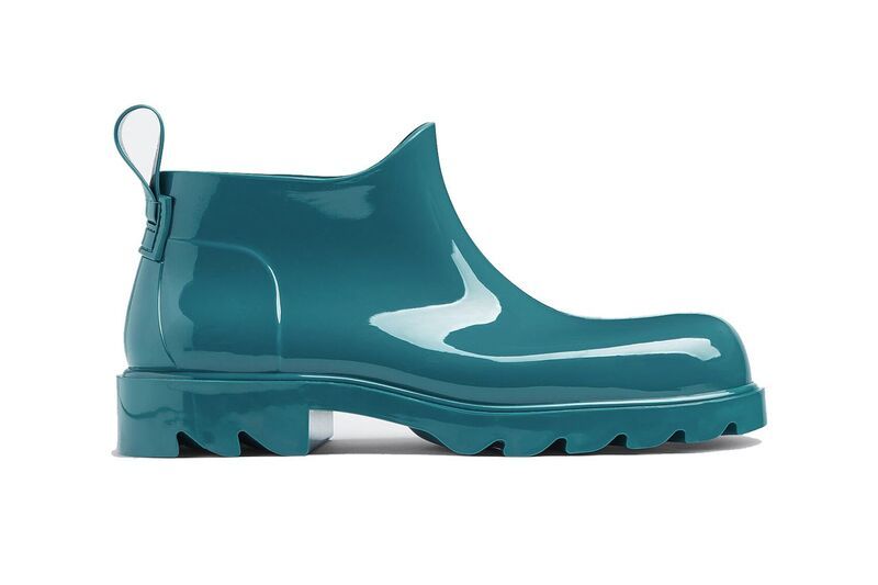 Rubberized High-Fashion Rainboots
