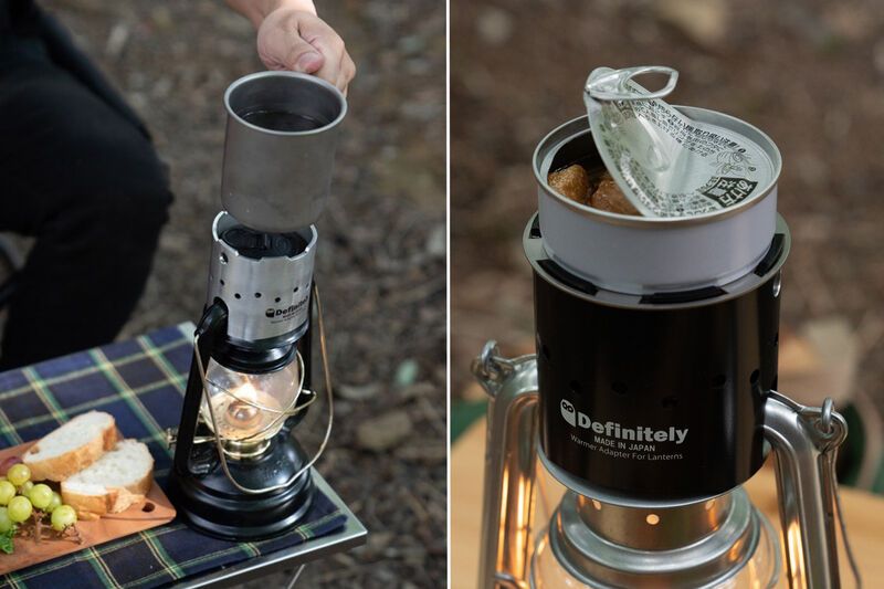 Lantern-Powered Campsite Cookers