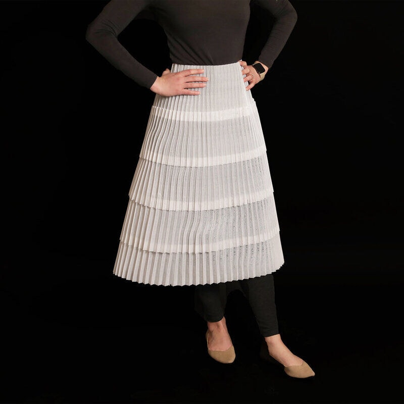 Sustainable 3D-Printed Fabrics