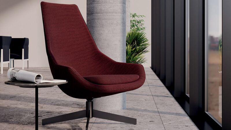 Luxurious High-Back Swivel Chairs