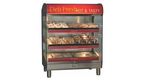 Heated Retail Food Displays