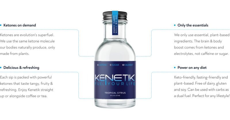 Ketone-Infused Energy Drinks