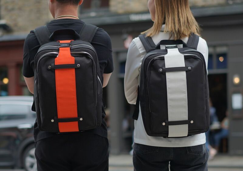 Organics-Infused Plastic Backpacks