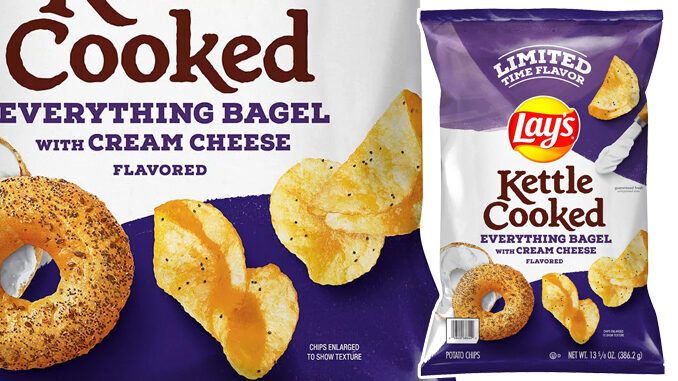 Bagel-Flavored Snack Chips