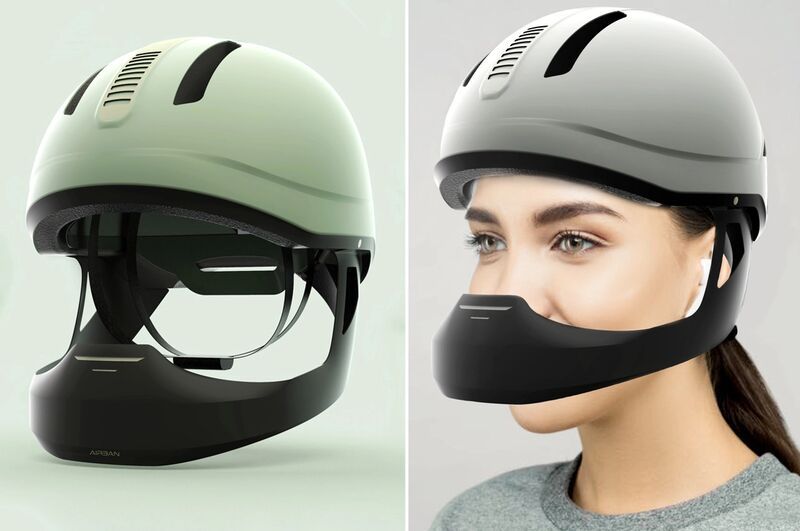 Air-Purifying Bike Helmets