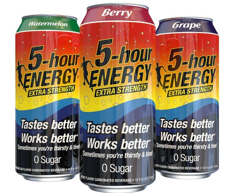 Extra-Strength Energy Drinks