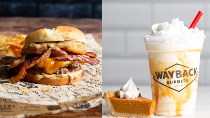 Autumnal Burger Brand Menus
