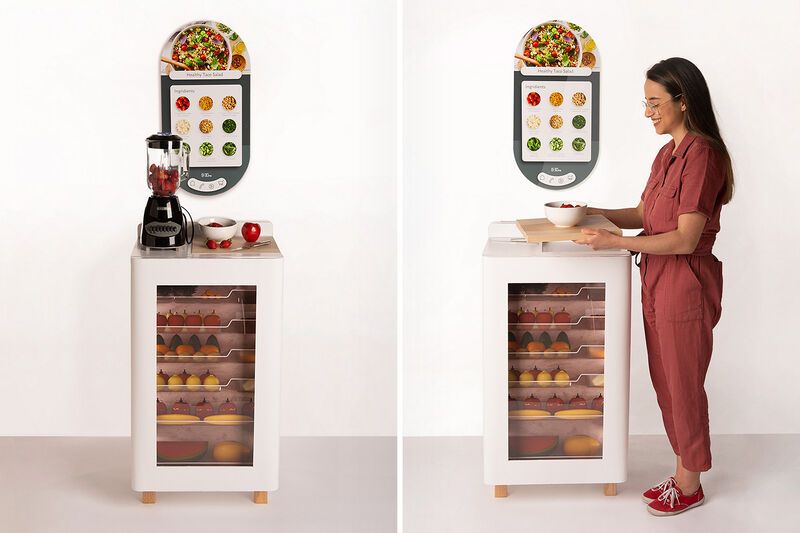 Healthy Diet-Encouraging Refrigerators