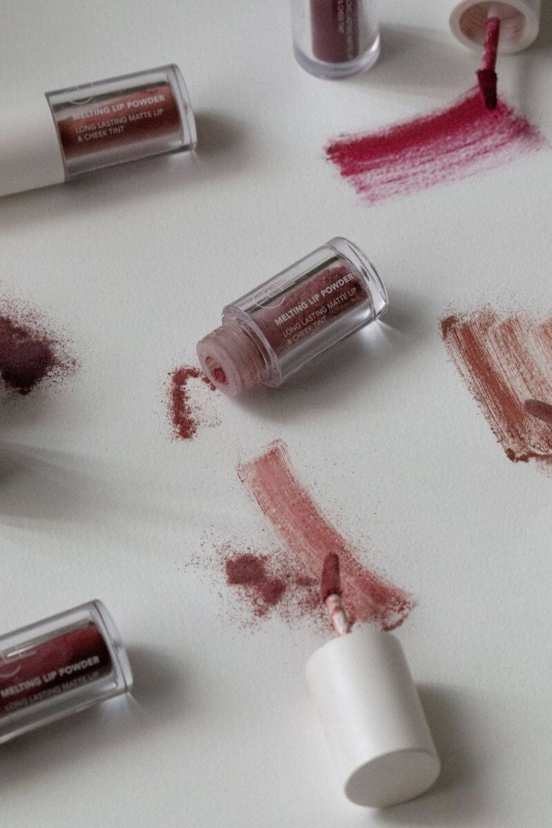 Pigmented Powdered Lipsticks