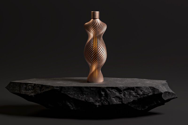 Elegant 3D-Printed Perfume Bottles