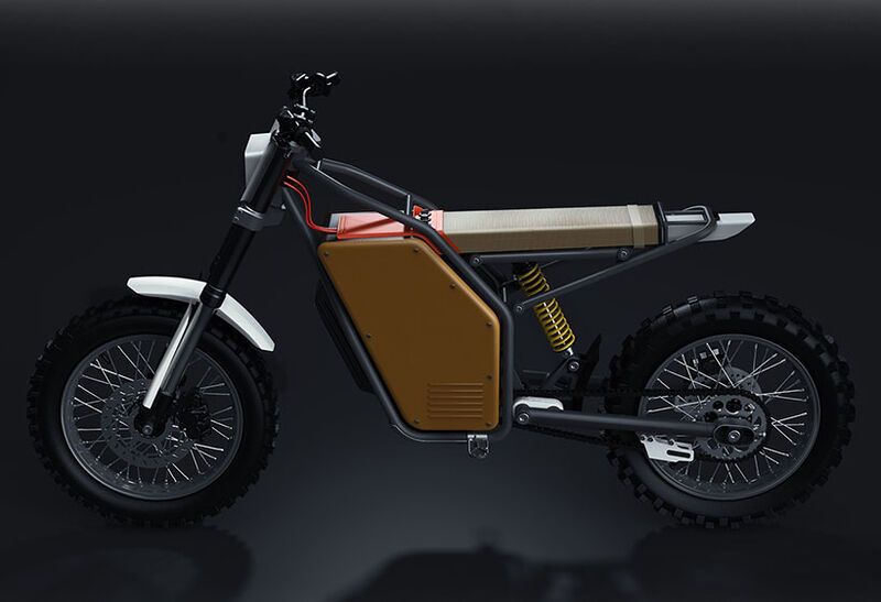 Minimalist Off-Road Electric Motorcycles