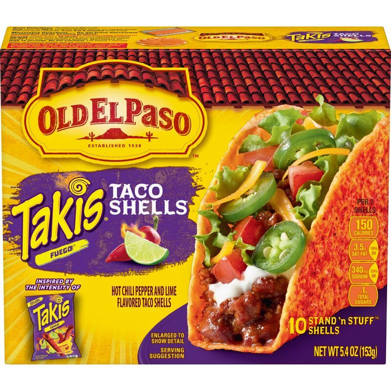 Takis-Inspired Taco Shells