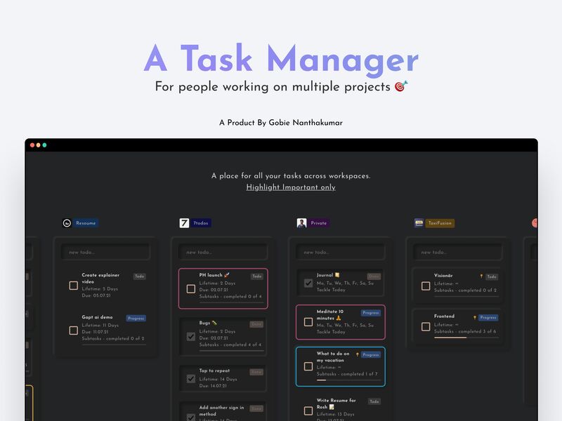 Multi-Project Task Management Platforms