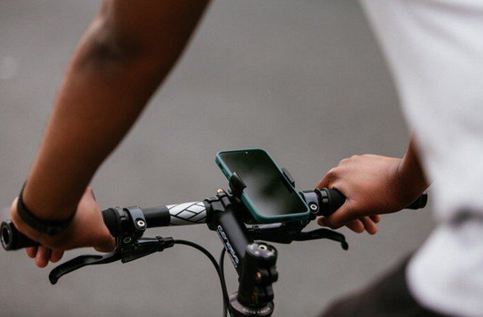 Cyclist Handlebar Smartphone Holders