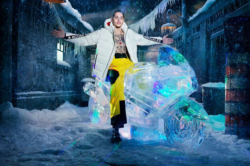 Star-Studded Winter Jacket Campaigns