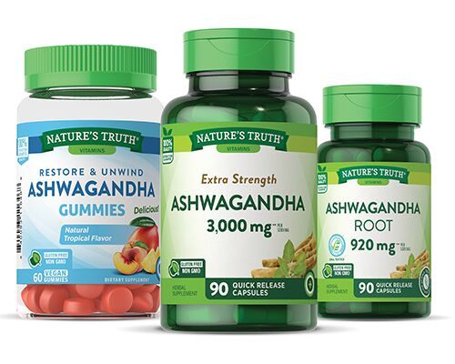 Easy-to-Take Ashwagandha Supplements