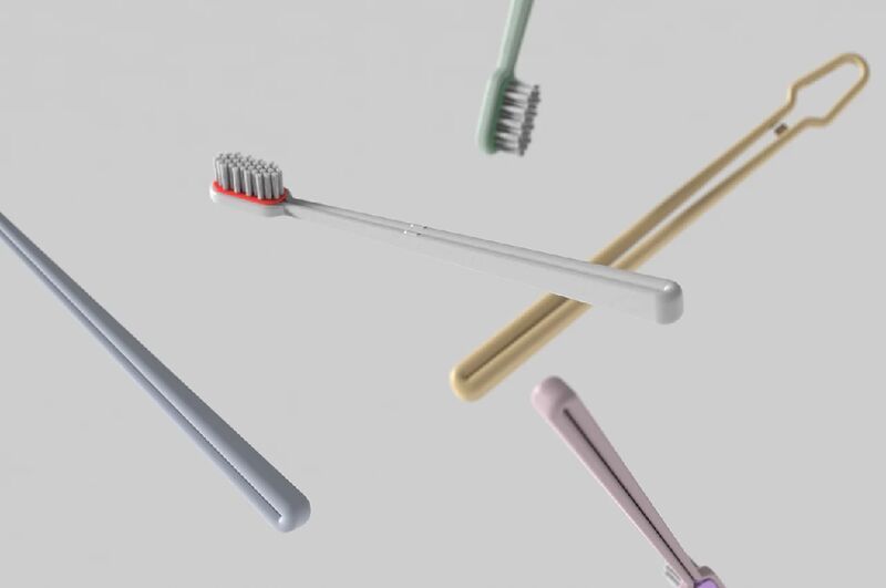 Modular Recycled Toothbrush Concepts