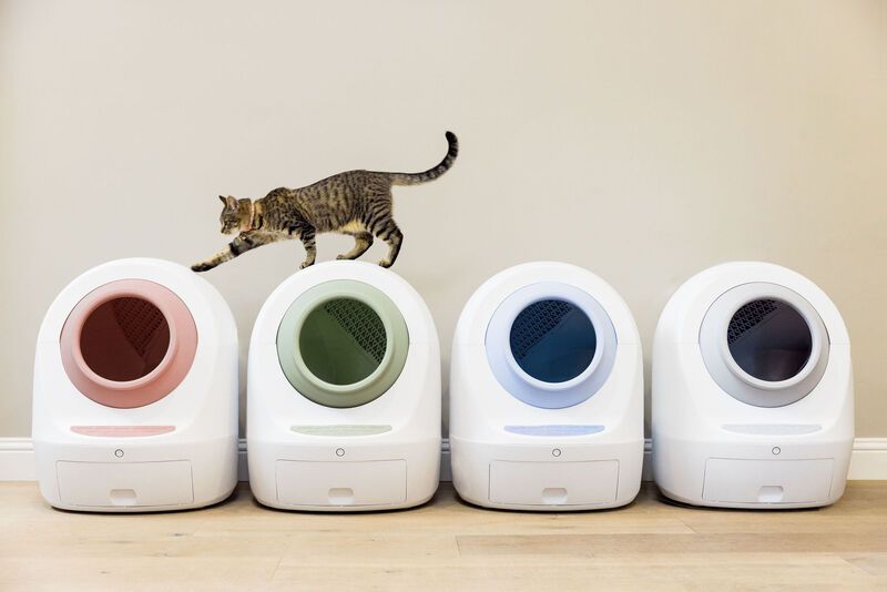 App-Connected Litter Boxes