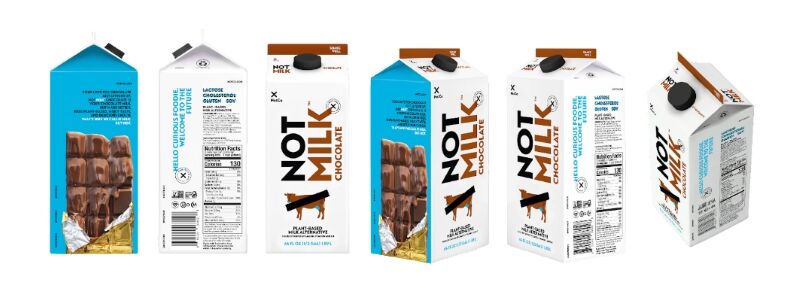 AI-Made Vegan Chocolate Milks