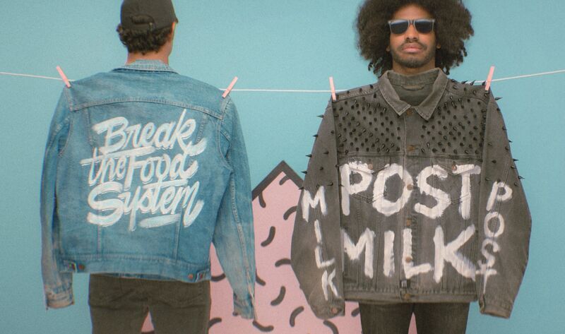 Oat Milk-Branded Upcycled Clothing