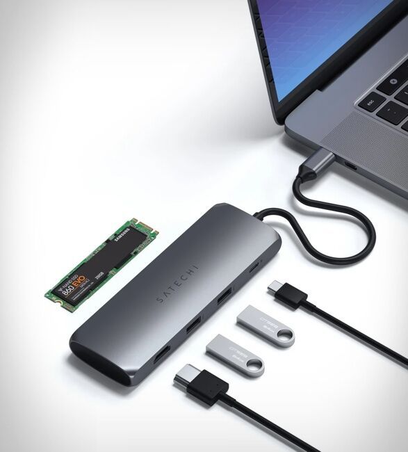 SSD-Integrated USB Hubs