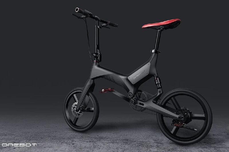 Mono-Material Portable E-Bikes