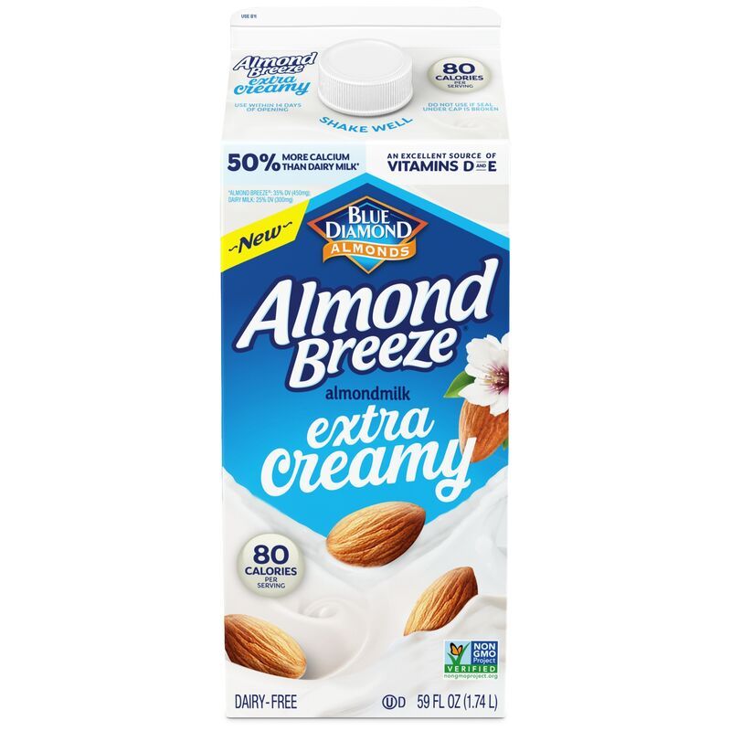 Extra-Creamy Almond Beverages